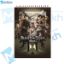 تصویر  دفتر یادداشت 60 برگ مشایخ طرح اتک ان تایتان (ATTACK ON TITAN) کد DUB137