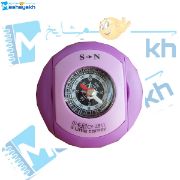 تصویر  تراش فانتزی مخزن دار دارای قطب نما کد 11 28 - CY (بنفش) 