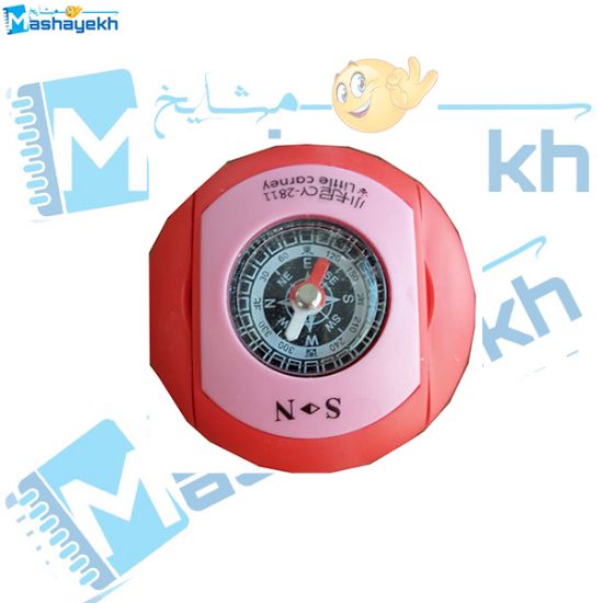 تصویر  تراش فانتزی مخزن دار دارای قطب نما کد 11 28 - CY (قرمز)