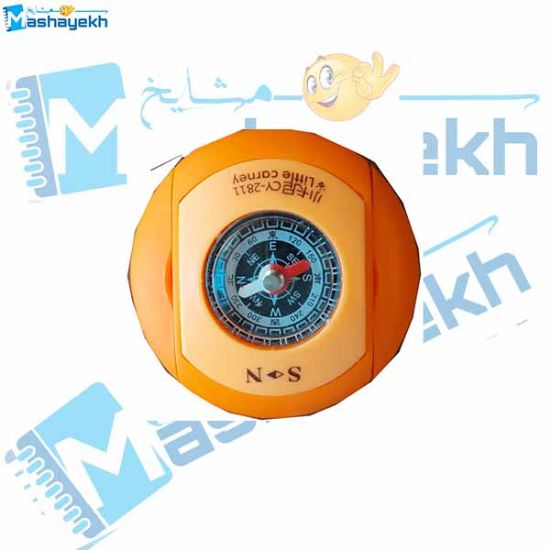 تصویر  تراش فانتزی مخزن دار دارای قطب نما کد 11 28 - CY (نارنجی)