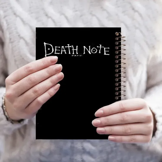 دفتر مشق مشایخ طرح دفترچه مرگ مدل انیمه Death Note