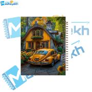 تصویر  دفتر مشق 60 برگ مشایخ طرح خانه ی رویایی کد MN333