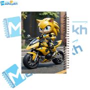 تصویر  دفتر مشق 60 برگ مشایخ طرح سونیک (SONIC) کد MN387