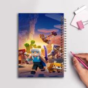 تصویر  دفتر نت موسیقی 50 برگ مشایخ طرح ماینکرافت (MINECRAFT) کد RNO131