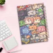 تصویر  دفتر مشق 100 برگ مشایخ طرح ماینکرافت (MINECRAFT) کد YN130  