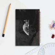 تصویر دفتر لغت فارسی 100 برگ مشایخ طرح قلب کد VLF166