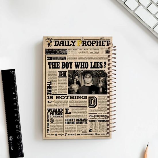 تصویر  دفتر یادداشت 100 برگ مشایخ طرح هری پاتر (HARRYPOTTER) کد VB134 
