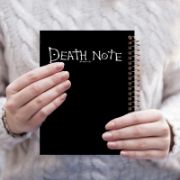 تصویر  دفتر یادداشت 60 برگ مشایخ طرح دث نوت (DEATHNOTE) مدل انیمه کد DB105 