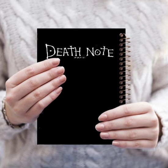 تصویر  دفتر یادداشت 60 برگ مشایخ طرح دث نوت (DEATHNOTE) مدل انیمه کد DB105 