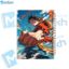 تصویر  دفتر مشق 100 برگ مشایخ طرح مانکی دی لوفی (MONKEY.D.LUFFY) طرح انیمه وان پیس کد YN431