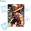 تصویر  دفتر مشق 100 برگ مشایخ طرح مانکی دی لوفی (MONKEY.D.LUFFY) طرح انیمه وان پیس کد YN428