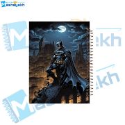 تصویر  دفتر مشق 100 برگ مشایخ طرح بتمن ( شوالیه تاریکی ) کد YN367 