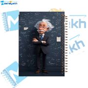 تصویر  دفتر مشق 200 برگ مشایخ طرح  انیشتین کد WN258
