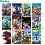 تصویر  برچسب مشایخ طرح سوپرماریو کد BR929 بسته 12 عددی 
