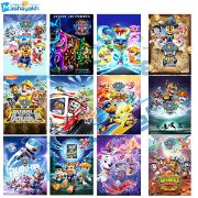 برچسب مشایخ طرح سگ‌های نگهبان بسته 12 عددی با طراحی کارتونی و چاپ باکیفیت