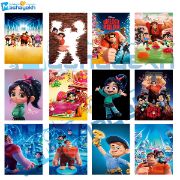 تصویر  برچسب مشایخ طرح رالف خرابکار کد BR600 بسته 12 عددی 