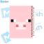 تصویر  دفتر مشق 60 برگ مشایخ طرح ماینکرافت (MINECRAFT) مدل خوک کد MN538