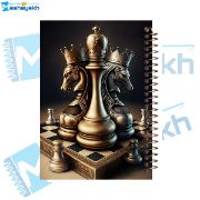 تصویر  دفتر مشق 60 برگ مشایخ طرح  شطرنج  ( Chess )کد MN577