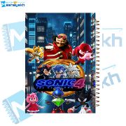 تصویر  دفتر مشق 60 برگ مشایخ طرح سونیک (SONIC) کد MN579