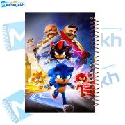 تصویر  دفتر مشق 60 برگ مشایخ طرح سونیک (SONIC) کد MN581