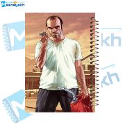 تصویر  دفتر مشق 60 برگ مشایخ طرح جی تی ای ( GTA ) مدل ترور کد MN587