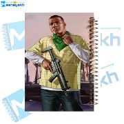 تصویر  دفتر مشق 60 برگ مشایخ طرح جی تی ای ( GTA ) مدل فرانکلین کد MN589