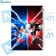 تصویر  دفتر مشق 100 برگ مشایخ طرح سونیک (SONIC) کد YN582