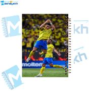 تصویر  دفتر مشق 100 برگ مشایخ طرح رونالدو مدل النصر کد YN393 