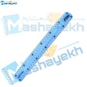 خط کش ژله ای 30 سانتی متری نرم و نشکن مناسب دانش‌آموزان و طراحان