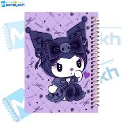تصویر  دفتر مشق 100 برگ مشایخ طرح کرومی (KUROMI) کد YN653