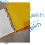 تصویر  دفتر کلاسوری 200 برگ  قفل فلزی مدل 26 حلقه طرح فانتزی