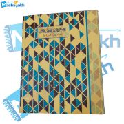 تصویر  دفتر کلاسوری 100 برگ  قفل پلاستیکی 26 حلقه 