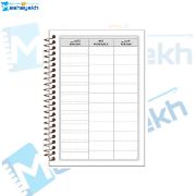 تصویر  دفتر لغت 160 برگ مشایخ طرح انیمه مدل وان پیس کد FL429 