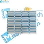 تصویر  برچسب دور آبی سایز ( 1 * 3 ) سانتیمتر مدل N.R.G