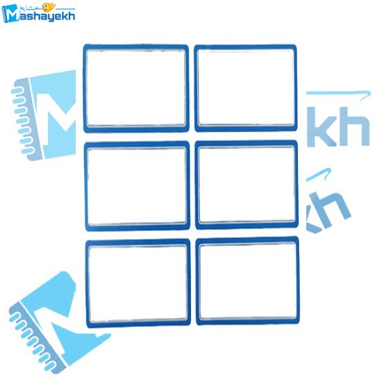 تصویر  برچسب دور آبی سایز 19 N.R.G