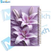 تصویر  دفتر مشق 100 برگ مشایخ طرح گل کد YN671