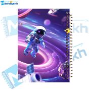 تصویر  دفتر مشق 200 برگ مشایخ طرح فضانورد کد WN659 