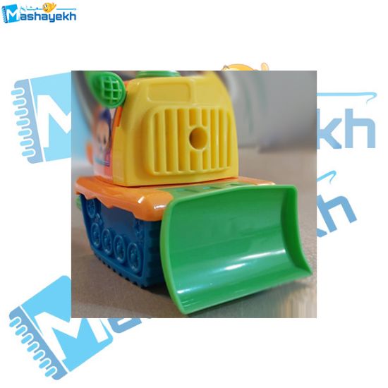 تصویر  تراش دستی رومیزی طرح بلدوزر