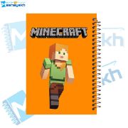 تصویر  دفتر مشق 200 برگ مشایخ طرح ماینکرافت (MINECRAFT) مدل الکس کد WN650