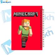 تصویر  دفتر مشق 200 برگ مشایخ طرح ماینکرافت (MINECRAFT) مدل الکس کد WN650
