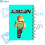 تصویر  دفتر مشق 200 برگ مشایخ طرح ماینکرافت (MINECRAFT) مدل الکس کد WN650