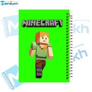 تصویر  دفتر مشق 200 برگ مشایخ طرح ماینکرافت (MINECRAFT) مدل الکس کد WN650