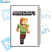 تصویر  دفتر مشق 200 برگ مشایخ طرح ماینکرافت (MINECRAFT) مدل الکس کد WN650