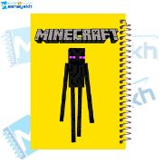 تصویر  دفتر مشق 200 برگ مشایخ طرح ماینکرافت (MINECRAFT) مدل اندرمن کد WN633 
