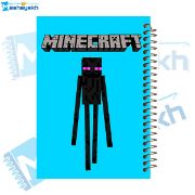 تصویر  دفتر مشق 200 برگ مشایخ طرح ماینکرافت (MINECRAFT) مدل اندرمن کد WN633 