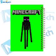 تصویر  دفتر مشق 200 برگ مشایخ طرح ماینکرافت (MINECRAFT) مدل اندرمن کد WN633 
