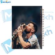 تصویر  دفتر مشق 200 برگ مشایخ طرح لیونل مسی کد WN680