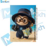 تصویر  دفتر مشق 60 برگ مشایخ طرح لبوبو (LABUBU) کد MN686