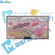 تصویر  جامدادی مگنتی بزرگ طرح آبنبات