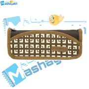 تصویر جامدادی پاپکو مدل تک زیپ کد ZPC23 با طراحی جمع‌وجور و یک زیپ مقاوم